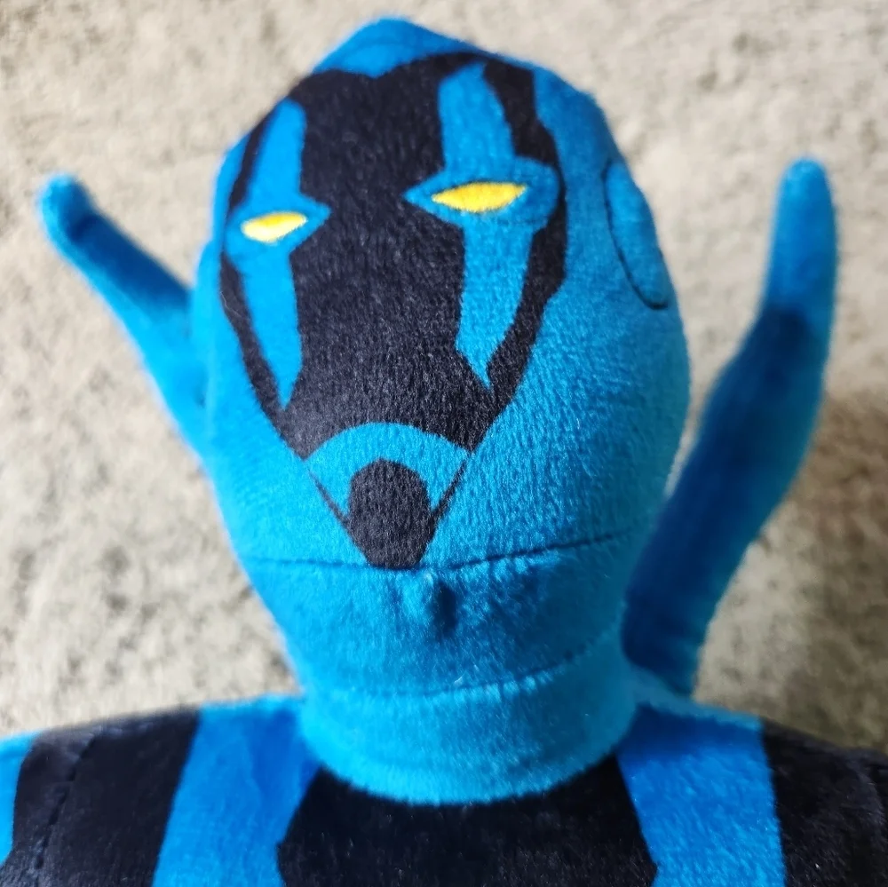 Blue Beetle Kids' Throw Pillow
